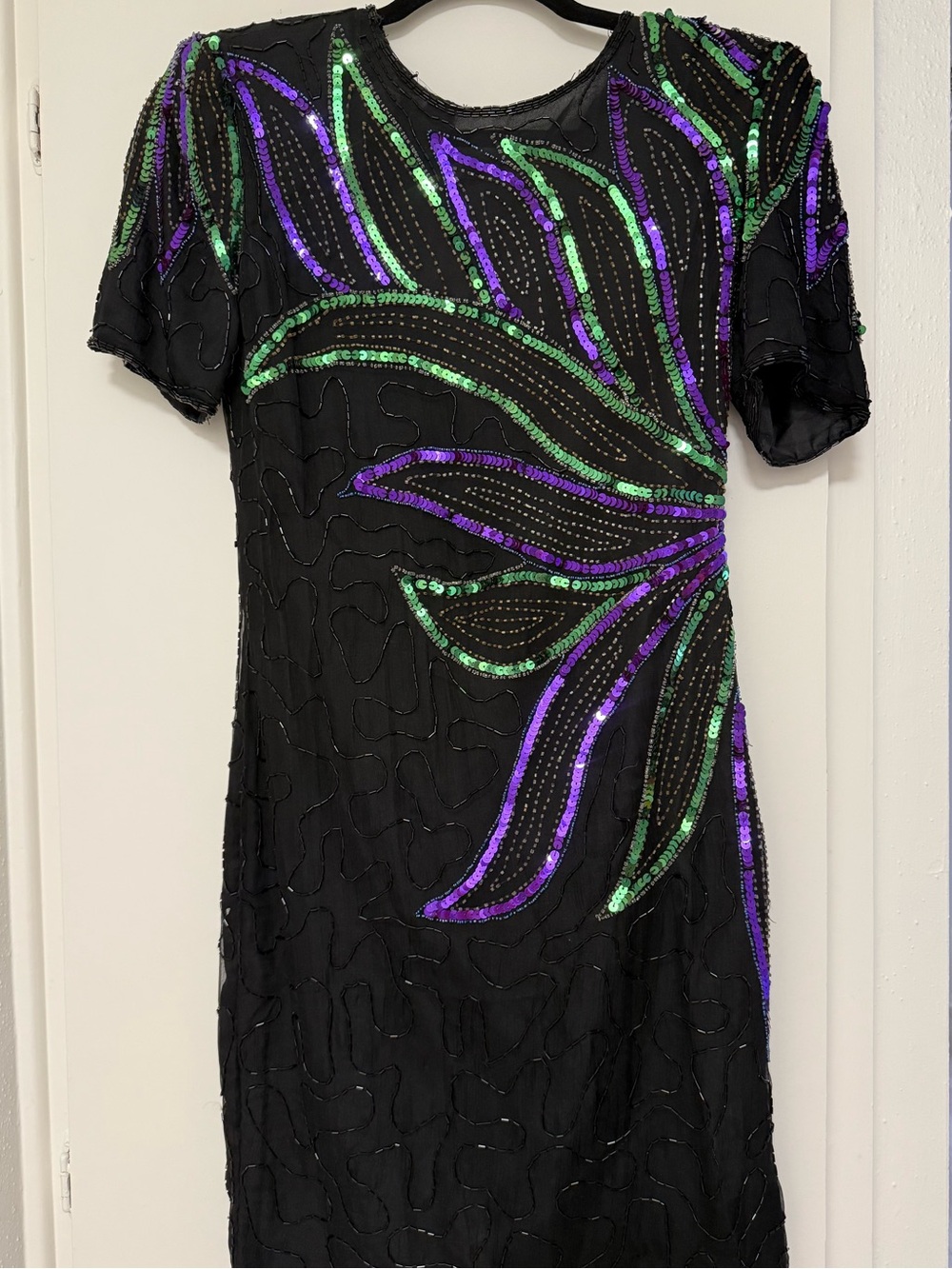 Vntage 1980s or 1990s cocktail dress by JMD New York
